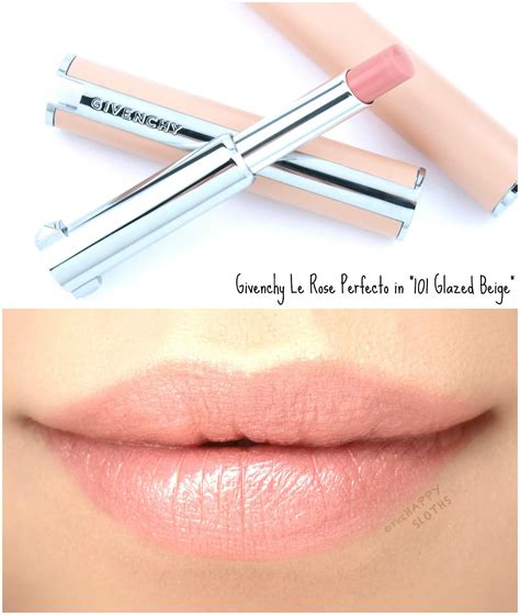 givenchy le rose perfecto lip balm swatches|givenchy lip balm price.